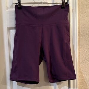 Vibrant Purple Women's Bike Shorts
